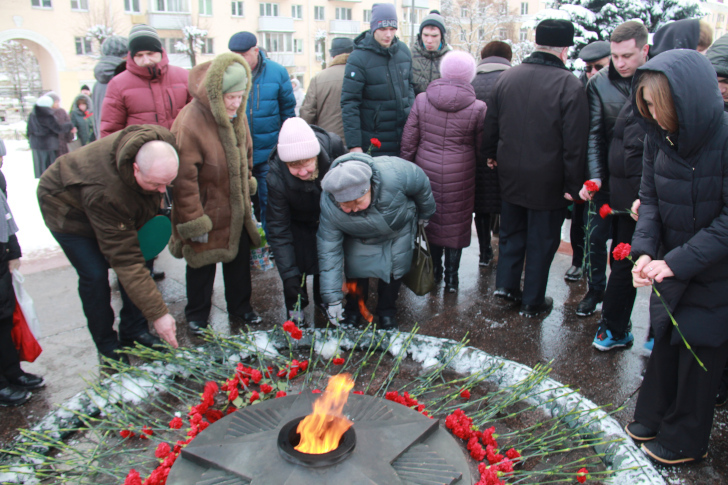 Битва за Клин - 81 годовщина освобождения города (фото В.Кузьмин, декабрь, 2022)