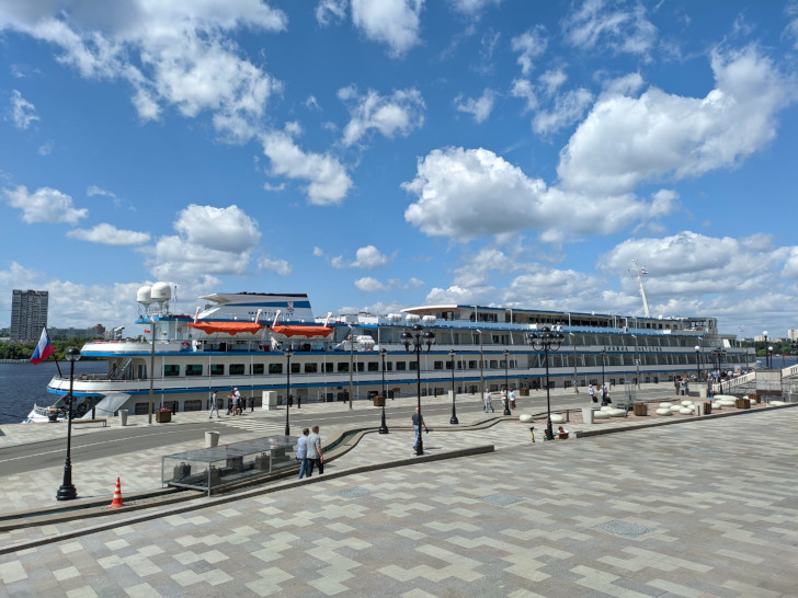 Северный речной вокзал (фото Олег Д., Москва, июль, 2023)