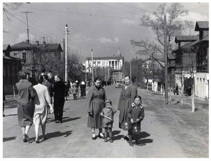 Улица Чайковского 1962 год