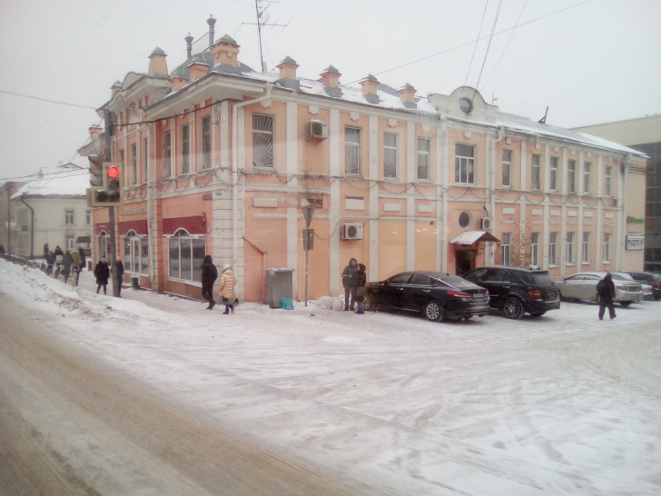 г.Клин, Советская площадь (фото В.Кузьмин, ноябрь, 2022)