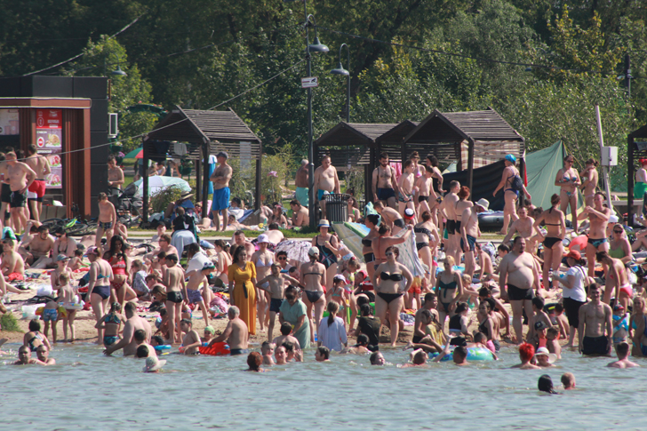 Озеро Сенеж, Солнечногорский район (фото В.Кузьмин, август, 2023)