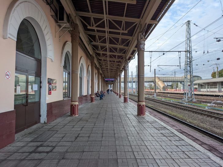 Тверская область, г. Бологое, ж/д вокзал (фото Олег Д, сентябрь, 2023)