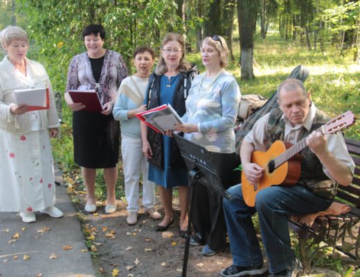 Встреча клинских поэтов в Майданово (фото В.Кузьмин, сентябрь, 2023)
