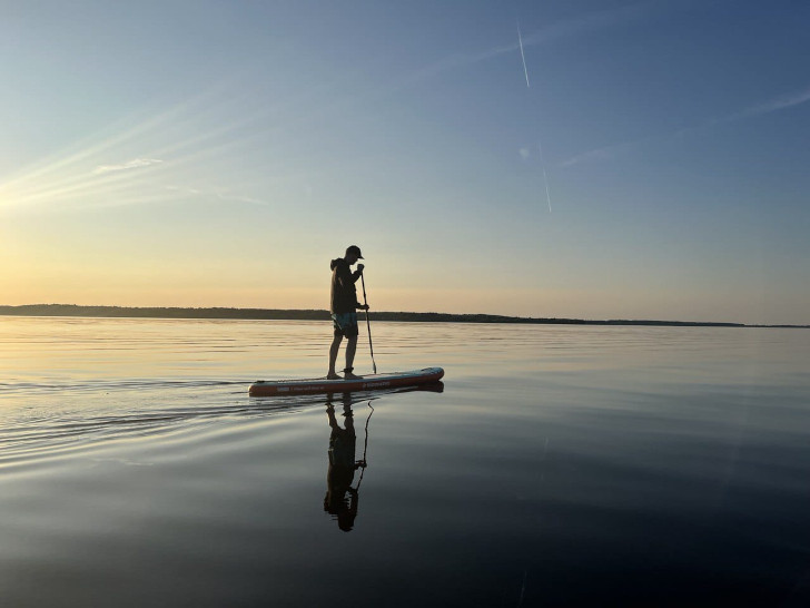 Восход (Река Волга, Тверская область, фото из архива Д.Бондаренко)