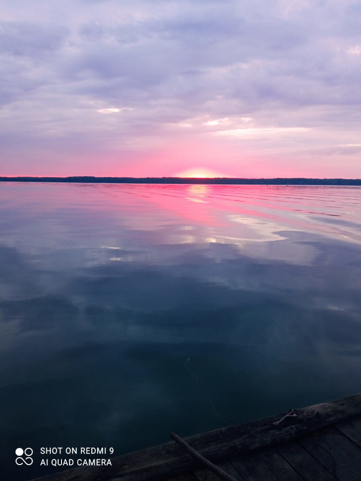 Восход (Река Волга, Тверская область, фото из архива Д.Бондаренко)