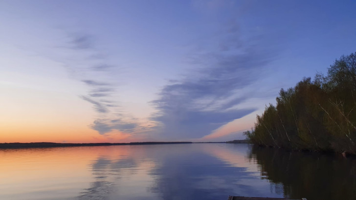 Восход (Река Волга, Тверская область, фото из архива Д.Бондаренко)