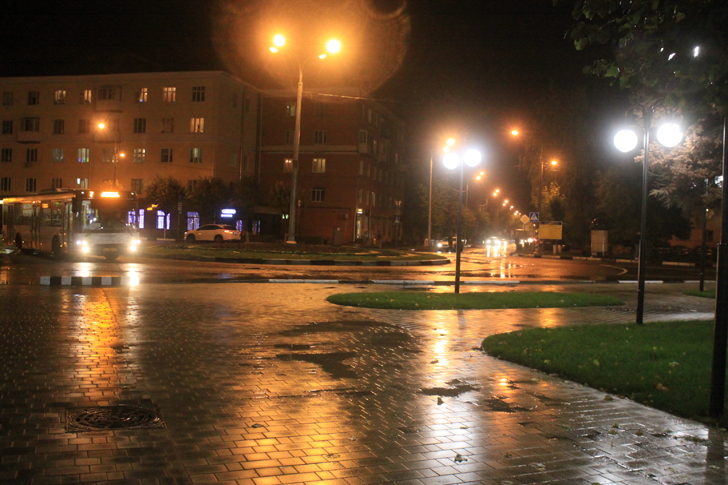 г.Клин, сквер Афанасьева (фото из архива В.Кузьмина)