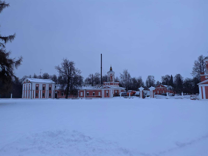 Лечебно-оздоровительный пансионат в селе Ярополец (фото Олег Д., январь, 2022)