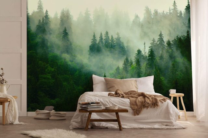 Романтичен туманный лес по утрам, а если дополнить его ароматическими палочками, то будет просто идеально. © ebay