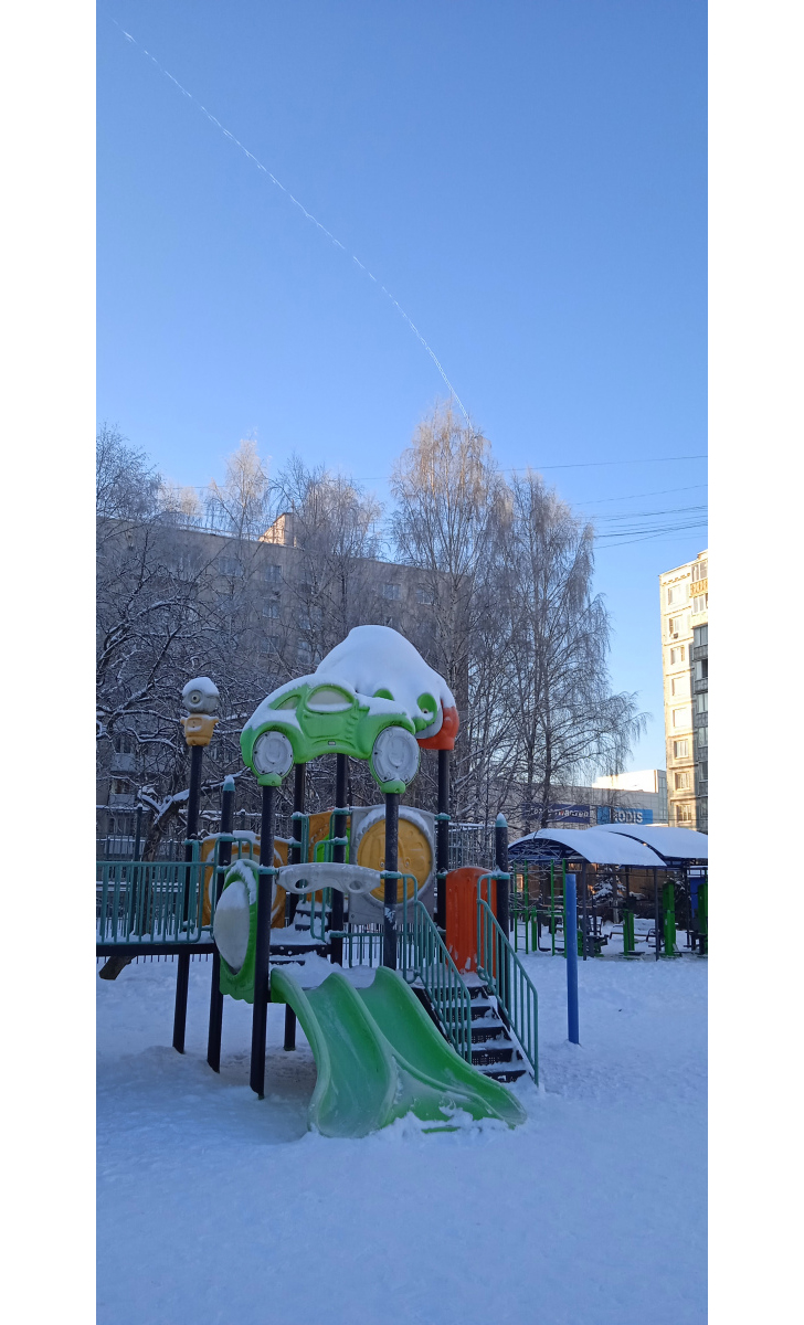 Мороз и солнце, ночь и фонари (фото В.Кузьмин, декабрь, 2021)