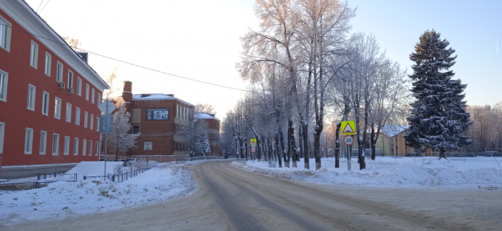 Мороз и солнце, ночь и фонари (фото В.Кузьмин, декабрь, 2021)