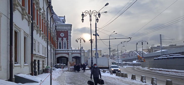 Зимняя Москва (фото В.Кузьмин, декабрь, 2021)
