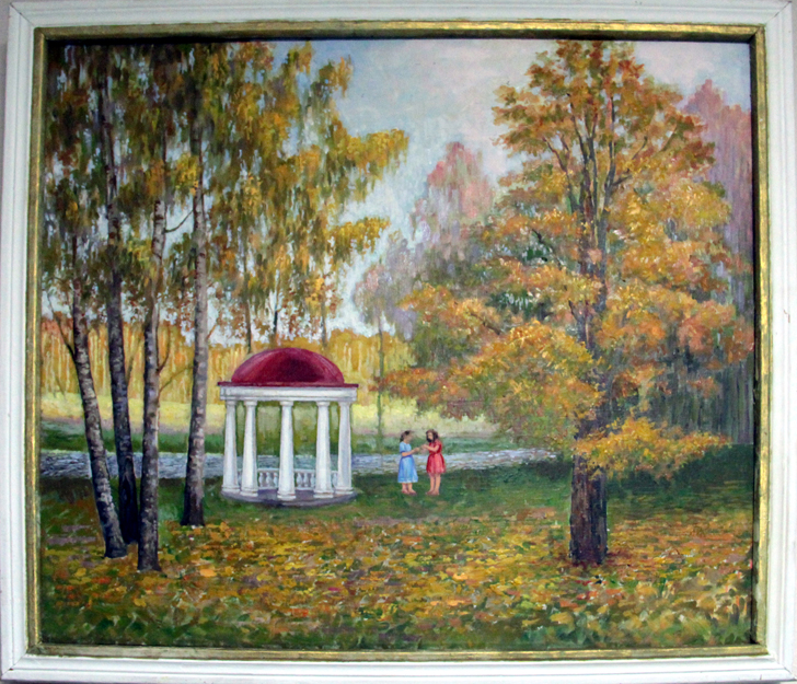 Работа Аркадия Леонидовича Колоскова (фото В.Кузьмин, октябрь, 2023)