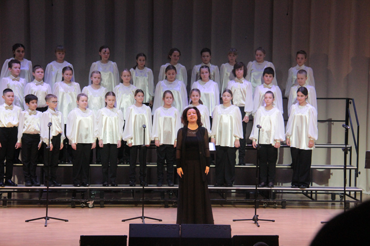 В концертном зале Клинской детской школе искусств завершился V осенний хоровой биеннале (фото В.Кузьмин, ноябрь, 2023)