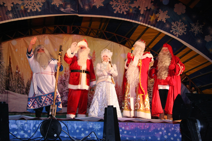 Поездка к Деду Морозу в Великий Устюг (фото В.Кузьмин, 2011 год)