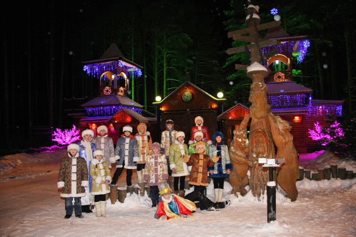 Поездка к Деду Морозу в Великий Устюг (фото В.Кузьмин, 2011 год)