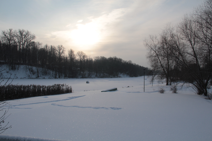 Остановленные мгновения дизайнерской зимы (фото В.Кузьмин, декабрь, 2023)