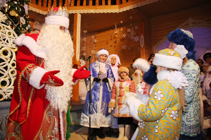 Клинские 12 месяцев. Поездка к Деду Морозу в Великий Устюг (фото В.Кузьмин, 2011 год)