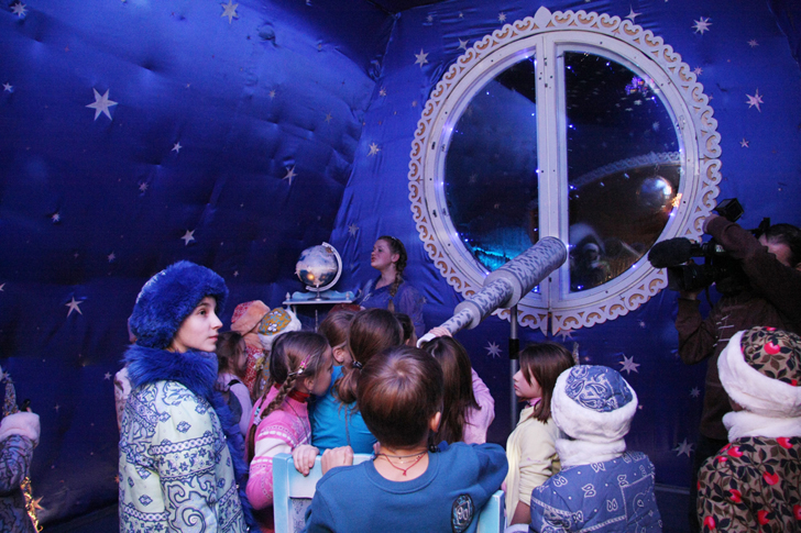 Обсерватория Деда Мороза. Поездка к Деду Морозу в Великий Устюг (фото В.Кузьмин, 2011 год)