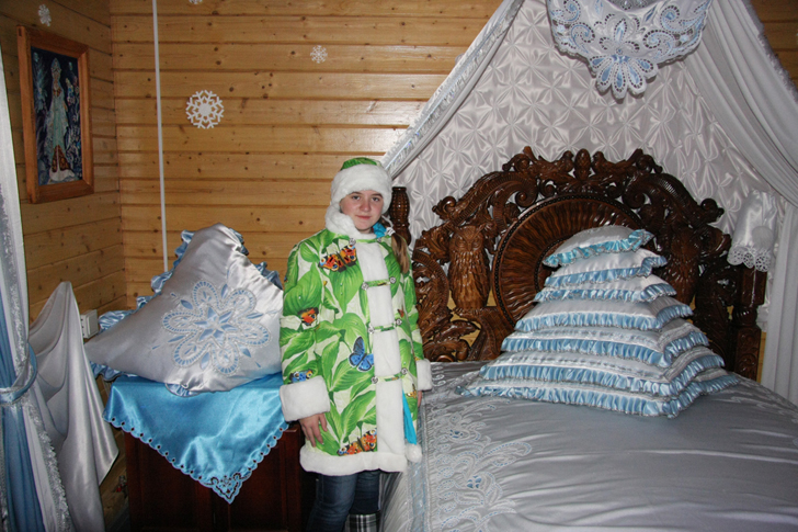 Спальня Деда Мороза. Поездка к Деду Морозу в Великий Устюг (фото В.Кузьмин, 2011 год)