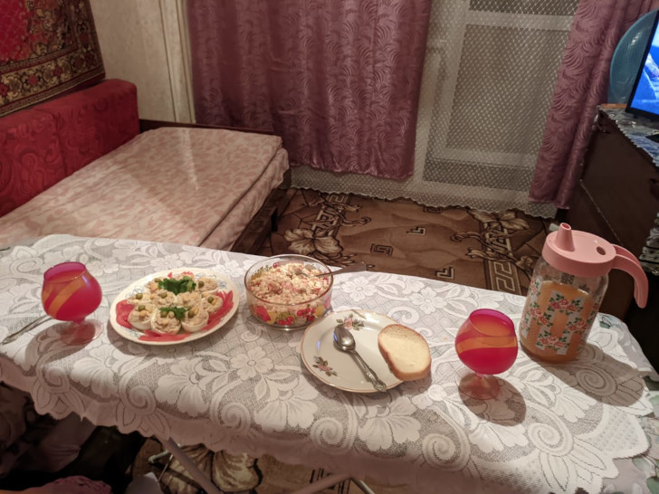 Блюда Новгоднего стола (2023\2024) (фото Олег Д., декабрь, 2023)