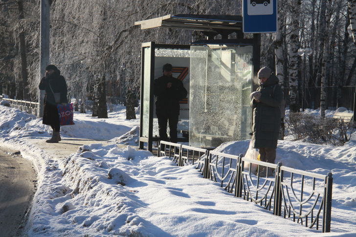 Зимняя прогулка фотографа при -30 градусах (фото В.Кузьмин, январь, 2024)