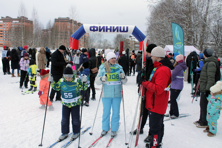 «Народная лыжня – 2024» (фото В.Кузьмин, январь, 2024)