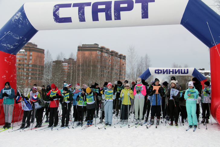 «Народная лыжня – 2024» (фото В.Кузьмин, январь, 2024)