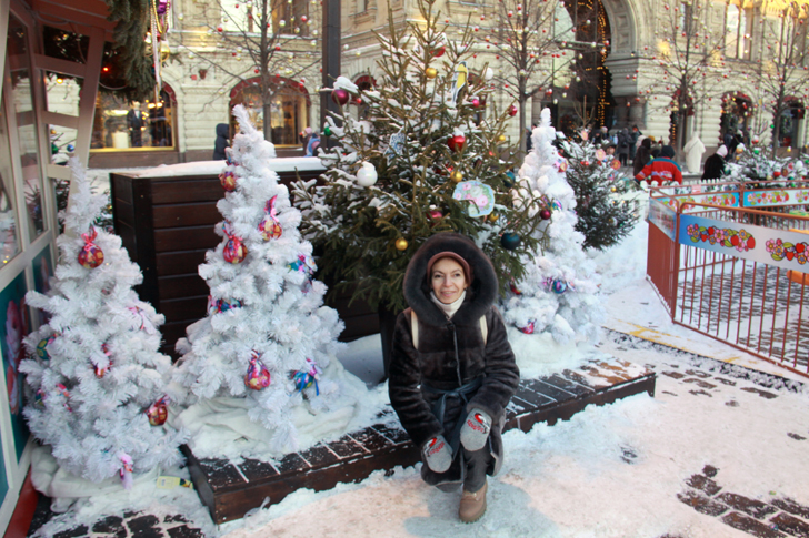 Прогулка по рождественской Москве (фото В.Кузьмин, январь, 2024)