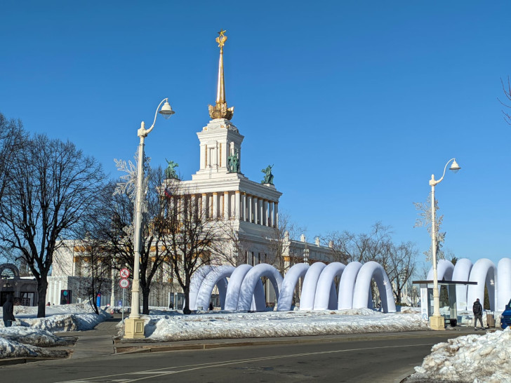 ВДНХ, Павильон №75, залы А и Б, выставка «Россия» (фото Олег Д., март, 2024)