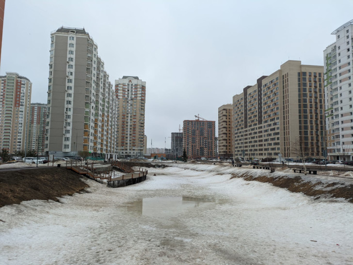 Город Железнодорожный (фото Олег Д., март, 2024)