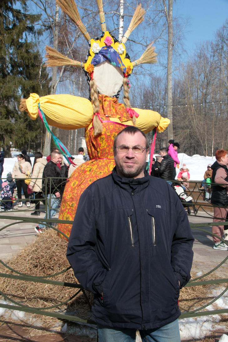 Масленица в Берёзовом парке, город Высоковск (фото В.Кузьмин, март, 2024)