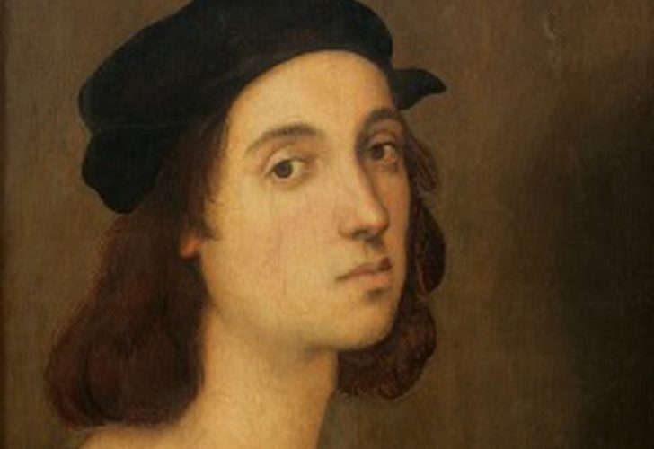 Рафаэль Санти (Автопортрет, 1504-1506 гг., Галереи Уффици, Флоренция)