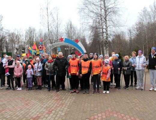 День здоровья в городе Высоковск (фото В.Кузьмин, апрель, 2024)