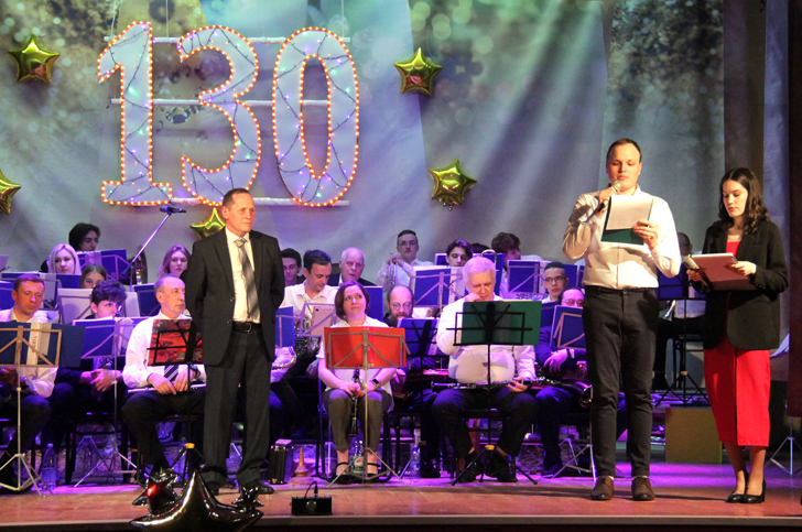 130-летие Высоковсковского духового оркестра (фото В.Кузьмин, апрель, 2024)