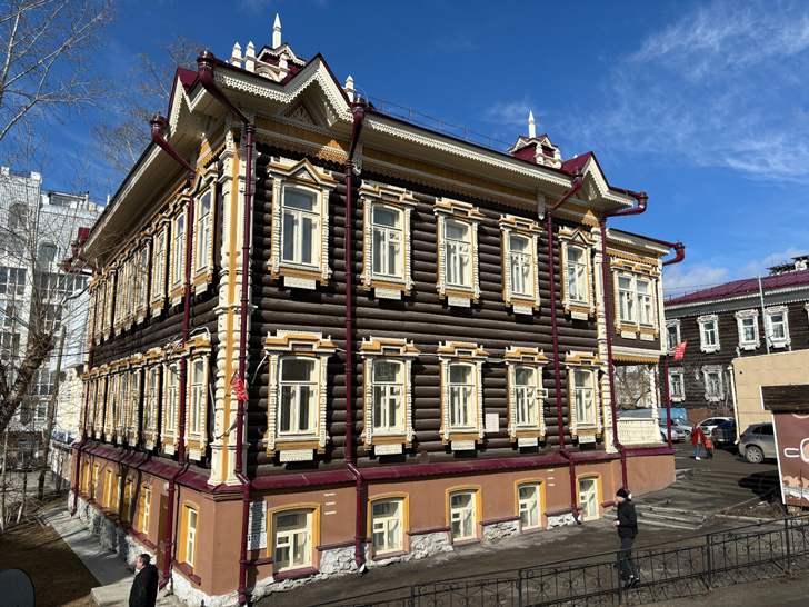 Город Томск (фото Олег Д., апрель, 2024)