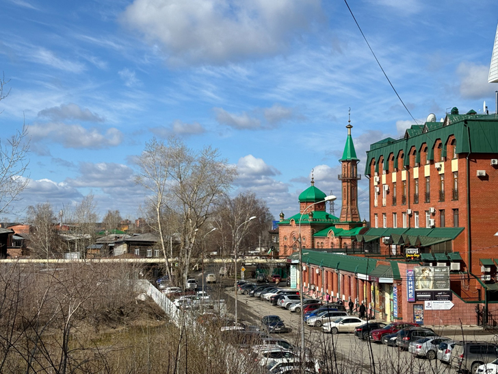 Город Томск (фото Олег Д., апрель, 2024)
