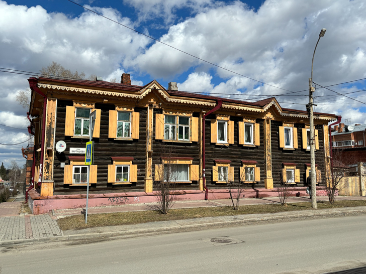 Город Томск (фото Олег Д., апрель, 2024)