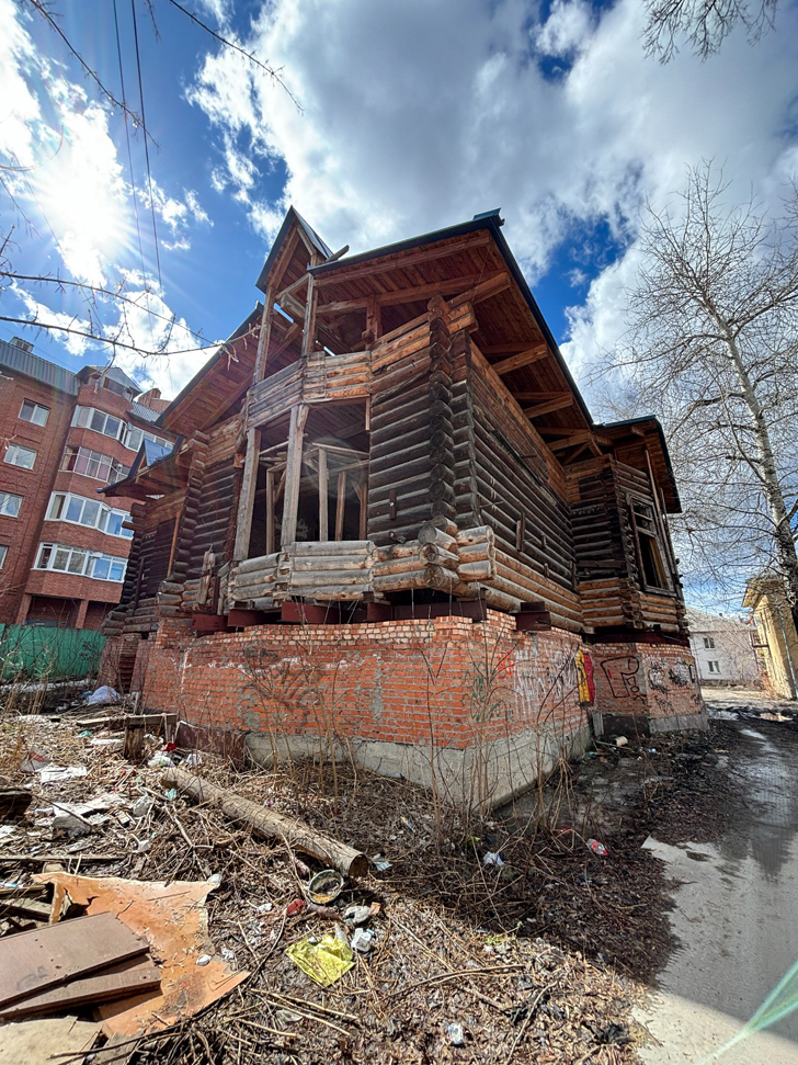 Город Томск (фото Олег Д., апрель, 2024)