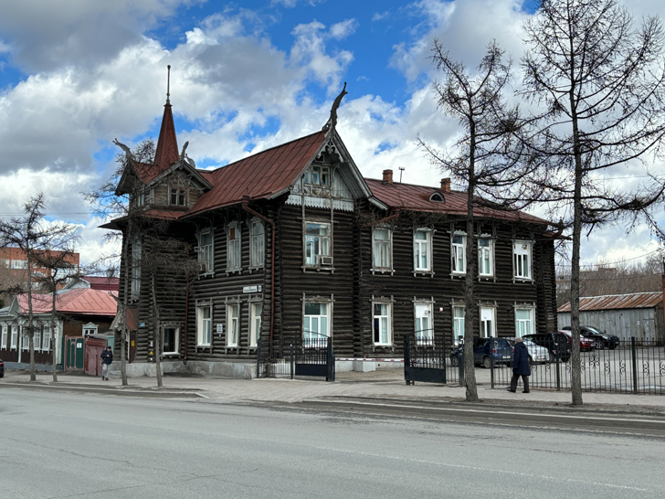 Город Томск (фото Олег Д., апрель, 2024)