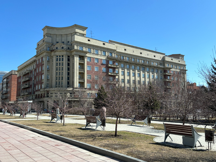 Новосибирск (фото Олег Д., апрель, 2024)