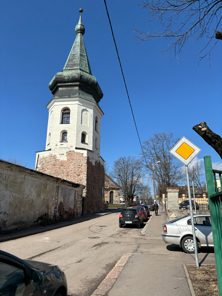 Ленинградская область, город Выборг (фото Олег Д., апрель, 2024)