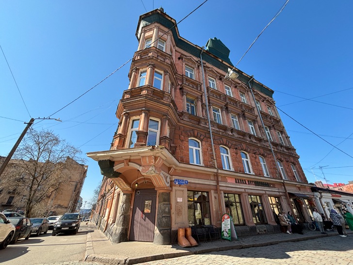 Ленинградская область, город Выборг (фото Олег Д., апрель, 2024)