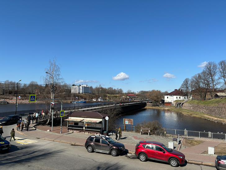 Ленинградская область, город Выборг (фото Олег Д., апрель, 2024)