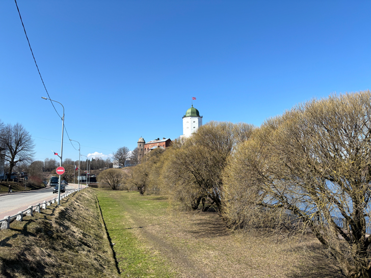 Ленинградская область, город Выборг (фото Олег Д., апрель, 2024)