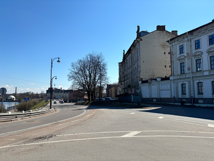 Ленинградская область, город Выборг (фото Олег Д., апрель, 2024)