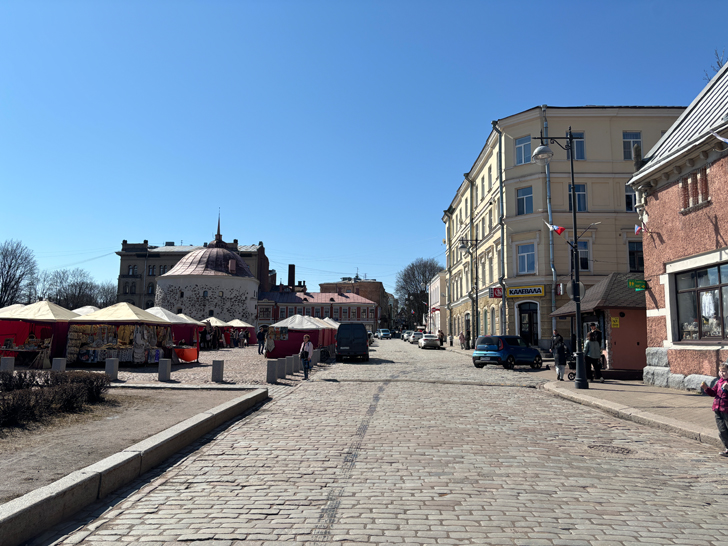 Ленинградская область, город Выборг (фото Олег Д., апрель, 2024)