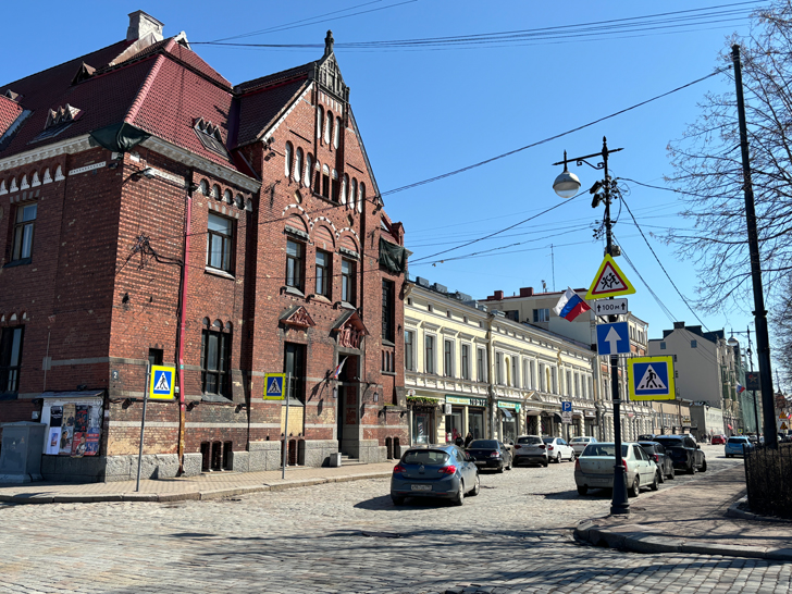 Ленинградская область, город Выборг (фото Олег Д., апрель, 2024)