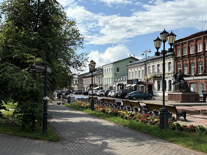 Тверская область, город Вышний Волочек (фото Олег Д., июль, 2024)