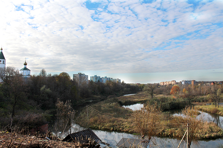 Город Клин, ул.Папивина (фото В.Кузьмин, октябрь, 2024)